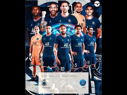 UEFA CHAMPIONS LEAGUE MATCH DAY| PARIS SAINT GERMAIN VS CLUB BRUGGE|#SHORTS