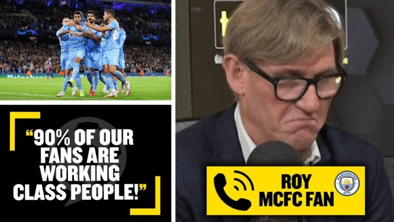 "90% OF OUR FANS ARE WORKING CLASS!"😡 MCFC fan goes head to head with Simon Jordan over 'emptyhad'