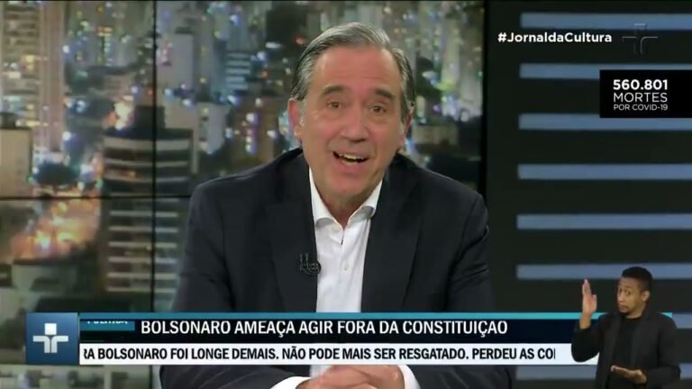 "Se Bolsonaro não sair, teremos uma guerra civil", diz Marco Antonio Villa