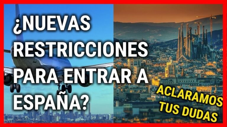 ⚠️¿Nuevos REQUISITOS para VIAJAR a ESPAÑA 2021? (Requisitos sanitarios para turistas)