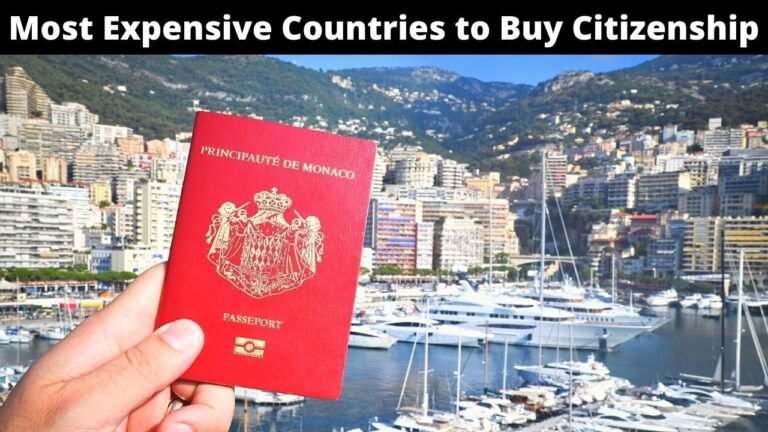 10 Most Expensive Countries to Buy Citizenship