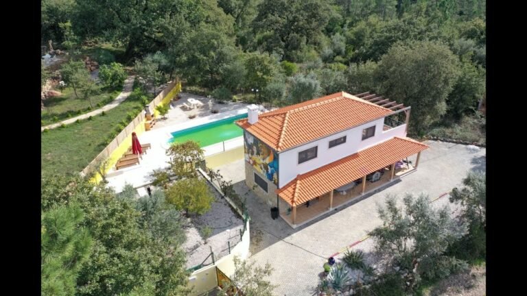2 bedroom house with pool for sale near Ansiao in Central Portugal