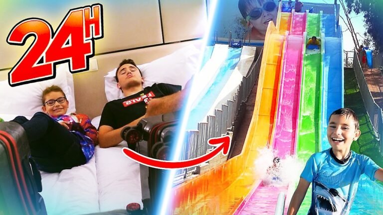 24H DANS UN HÔTEL PARC AQUATIQUE ! 24H DANS UN HÔTEL PARC AQUATIQUE !