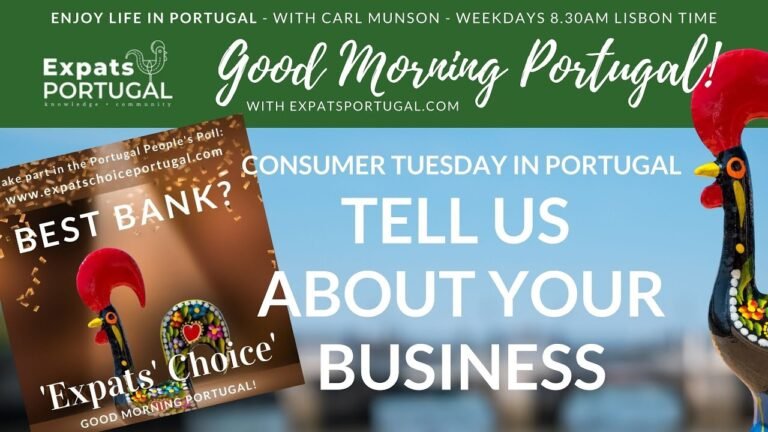 'Consumer Tuesday' on The Good Morning Portugal! Show with Spartan FX