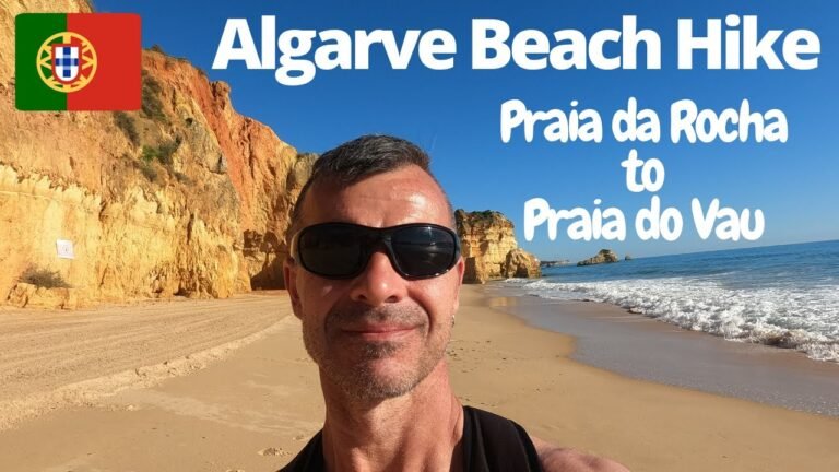 ALGARVE BEACH HIKE | Praia da Rocha to Praia do Vau | Is Portugal a good winter destination?