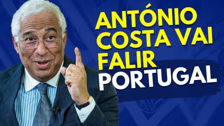 ANTÓNIO COSTA VAI FALIR PORTUGAL