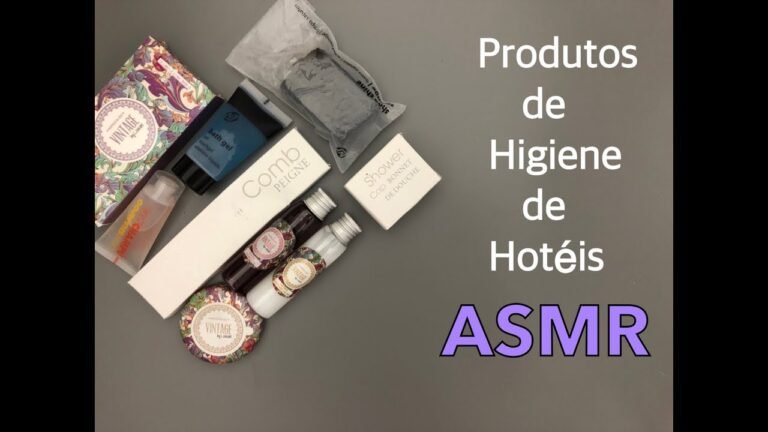 ASMR BINAURAL PORTUGAL – Produtos de Hotel (sons de plástico, embalagens)