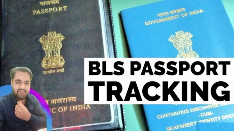 BLS Passport Tracking | Indian Passport Renewal Tracking BLS Passport Tracking | Indian Passport Renewal Tracking