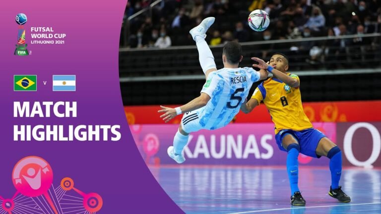 Brazil v Argentina | FIFA Futsal World Cup 2021 | Match Highlights