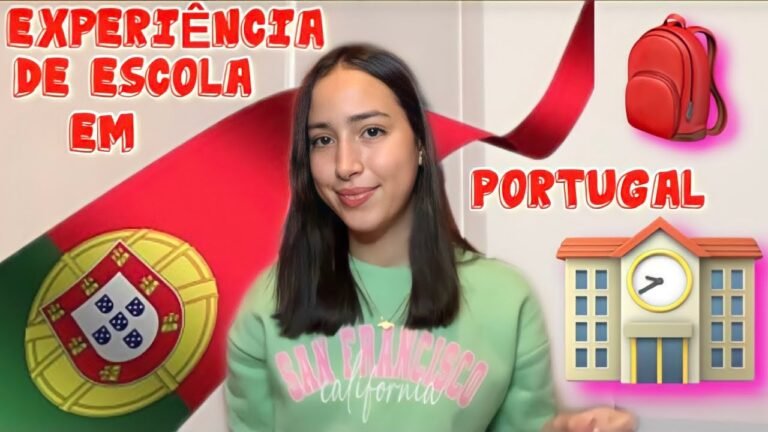 COMO É A ESCOLA EM PORTUGAL + EXPERIÊNCIA QUE JÁ VIVI *Rayssa Santos*