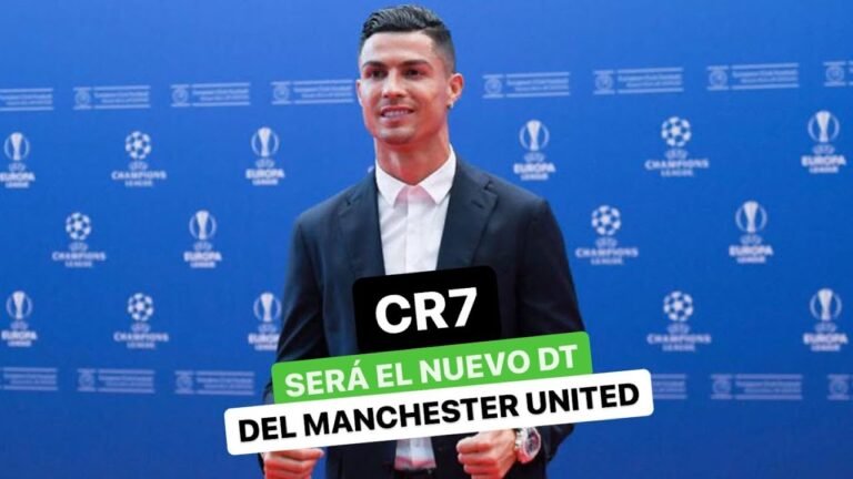 CR7 será el nuevo DT del Manchester United