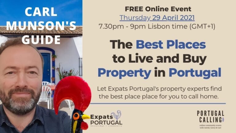 Choose the BEST place for YOU in Portugal! | Carl Munson's guide to your personal best location