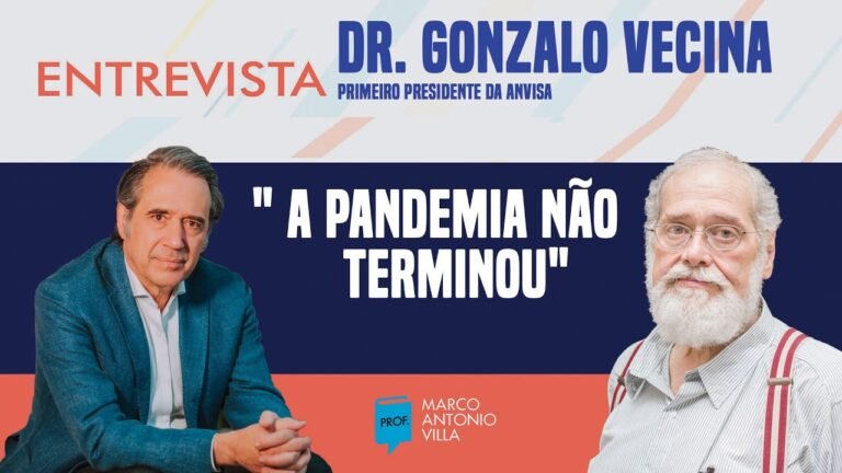 Dr. Gonzalo Vecina: " A pandemia não terminou"