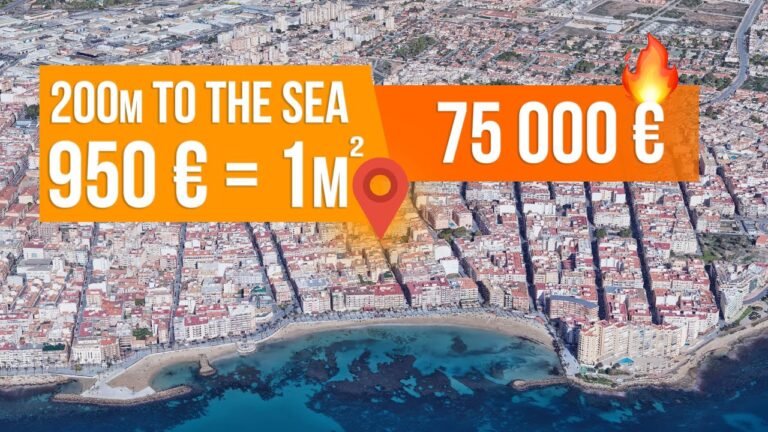 🔥 Good price property in Spain 💰 Apartment in Torrevieja just 200m to the del Cura beach