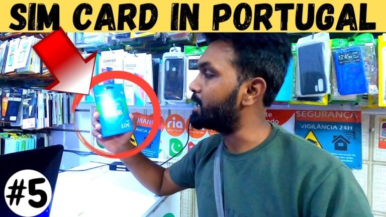 How to Get Sim Card in Portugal Without Documents & Gurudwara Sahib in Portugal EP5