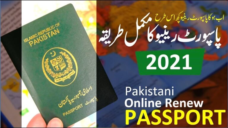 How to Renew Pakistani Passport in 2021 I Helan MTM Box