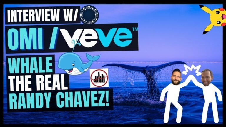 ⭕️ Interview With  Ecomi / OMI Whale & Veve Content Creator – The Real Randy Chavez 🐳