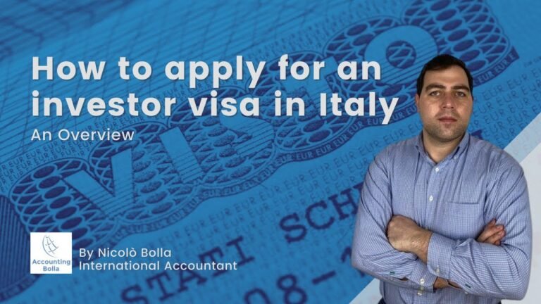 Investor VISA in Italy