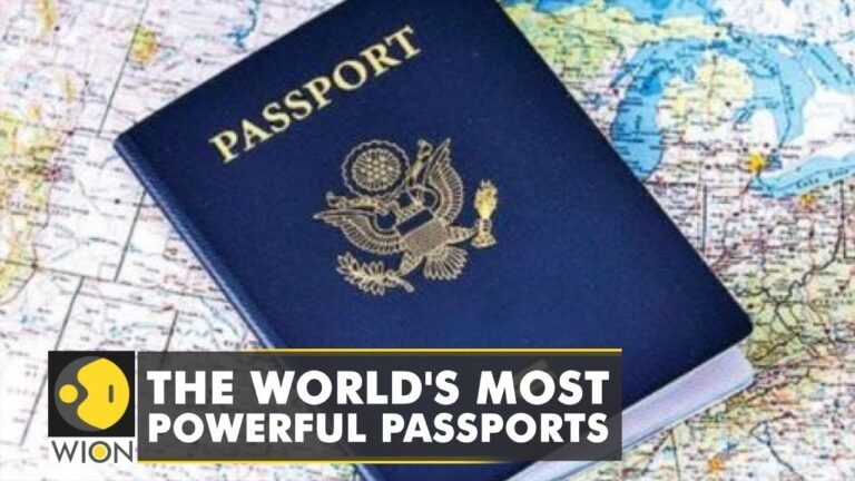 Japan and Singapore top Henley Passport Index with a visa-free score of 192 | Latest English News