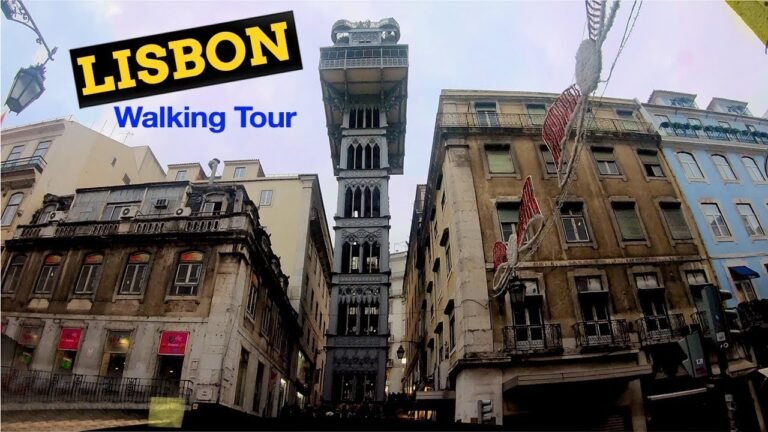 LISBON, PORTUGAL — Walking Travel Tour【4K】🇵🇹