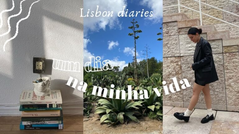 Lisbon diaries: um dia na minha vida morando em Portugal