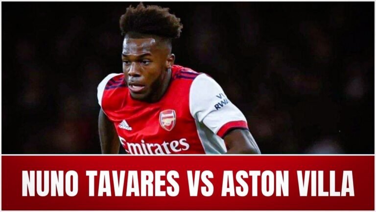 Nuno Tavares vs Aston Villa | كل مافعله نونو تافاريس ضد أستون فيلا