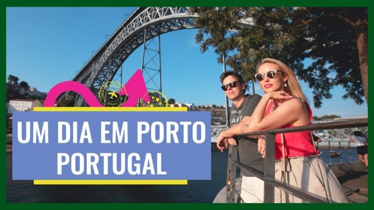 O que fazer um dia no PORTO – Portugal – Vlog de Viagem