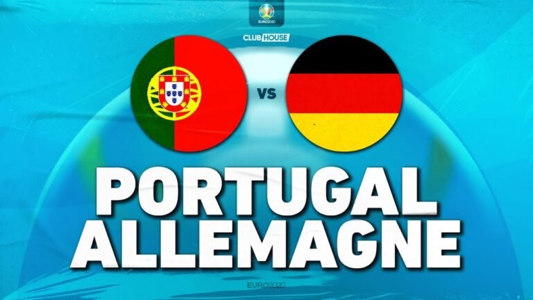 🔴 PORTUGAL – ALLEMAGNE // EURO 2020 // ClubHouse ( portugal vs germany )