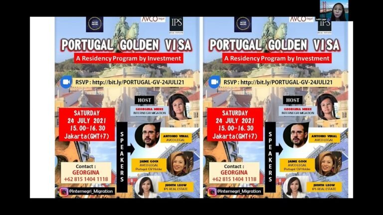 Portugal Golden Visa – 24 July 2021 Portugal Golden Visa – 24 July 2021