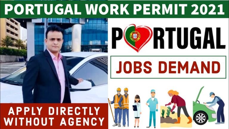 Portugal Jobs Demand | Portugal Work Permit without Agency | Portugal Work Visa | Portugal D1 Visa