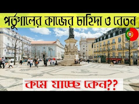 Portugal visa। কেন পর্তুগালের কাজের চাহিদা ও বেতন কমে যাচ্ছে?  Stv Max