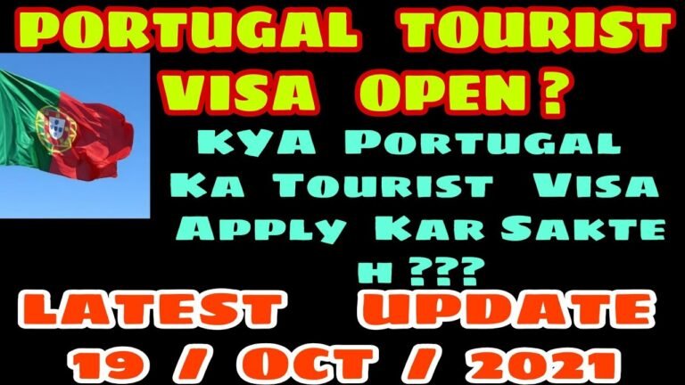 Portugal🇵🇹Tourist Visa October Update 2021 | Portugal Immigration Updates