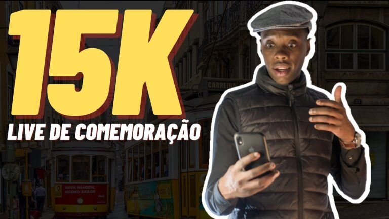 RESENHA DO NEGRITINH: LIVE MORAR EM PORTUGAL | comemoração 15K💥