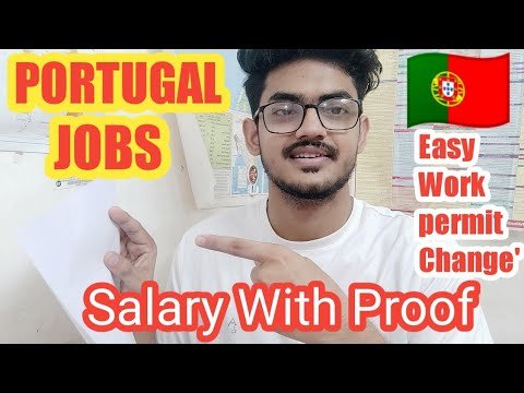 Salary in Portugal 🇵🇹 With Proof | Portugal Work Permit | Portugal Jobs for Indians | Portugal Job