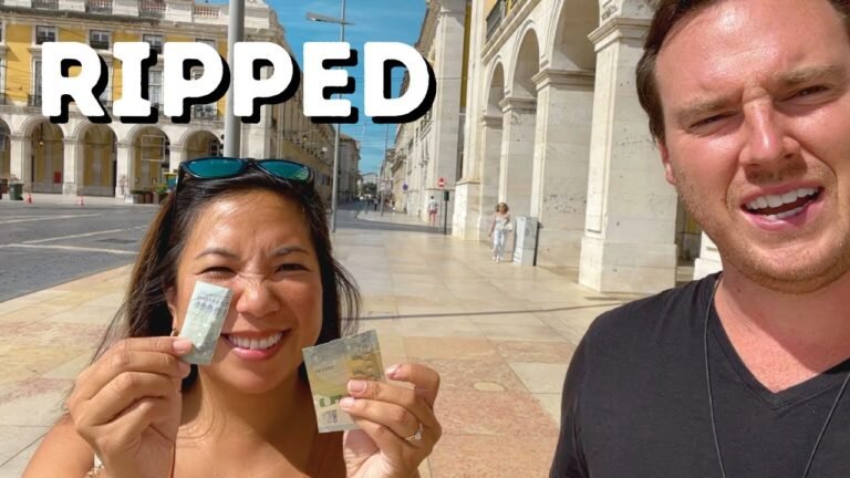 She Tore Up All of Our MONEY in Lisbon, Portugal