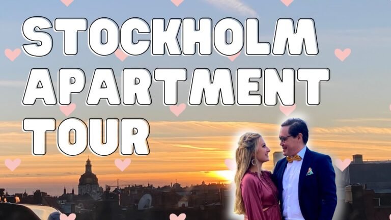 Stockholm Apartment tour 🎉❤️