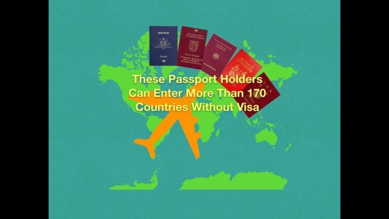 The Most Powerful Passport In The World – 2019 The Most Powerful Passport In The World – 2019