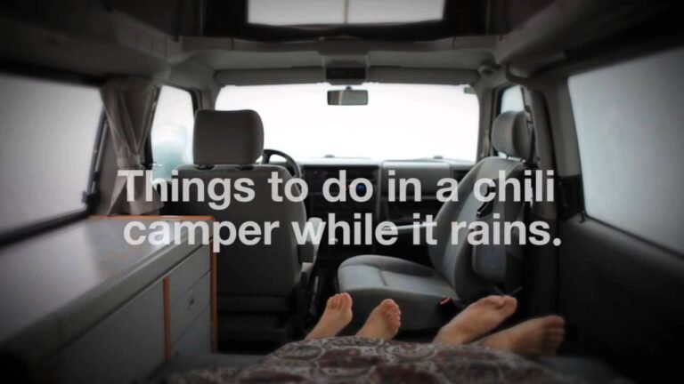 Things to do in a Chilicamper while it rains – Rent a campervan in Barcelona