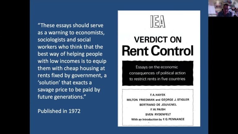 Tom Slater – Rent control, strategic ignorance, and housing justice