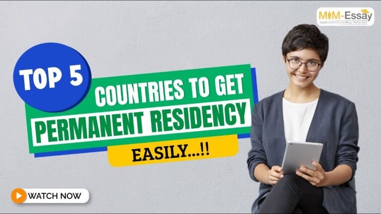 Top 5 Countries to get Permanent Residency Easily | MiM-Essay