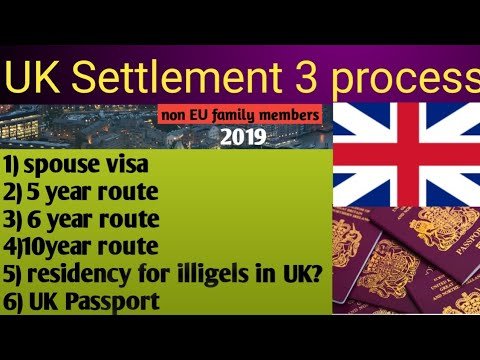 Uk Settlement 3 ways|UK  citizenship|residency for illigels in UK||EU Immigrants