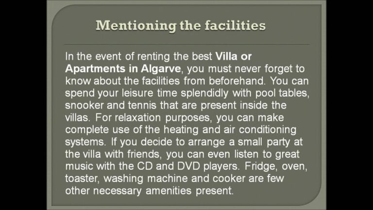 Villa or Apartments in Algarve Villa or Apartments in Algarve