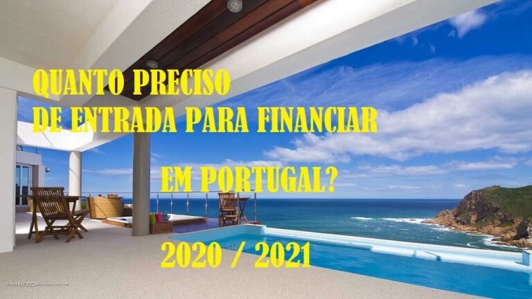 What is the DOWNPAYMENT when FINANCING A PROPERTY IN PORTUGAL? (Audio PT-BR/English Subtitles)