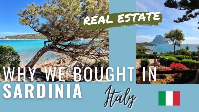 Why we bought land and are building a house in Sardinia