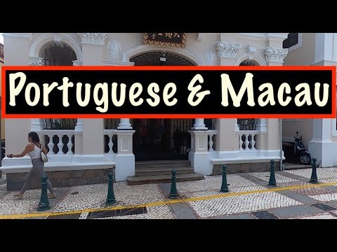 [4K] Walk-N-Talk: Portugal + China = I ❤️ Macau