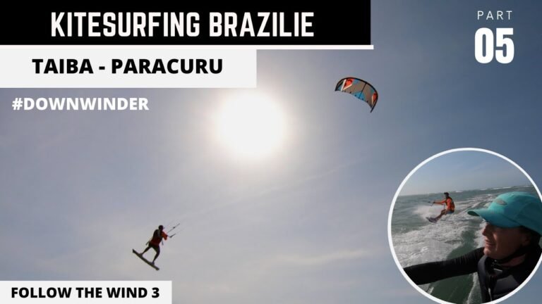 #5 VETTE DOWNWINDER VAN TAIBA NAAR PARACURU – KITESURFING BRAZILIE – Nicole & Stijn