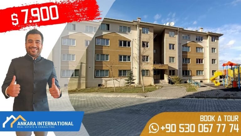 $7.900 RESIDENCE PERMIT OFFER 1+1 Apartment for Sale in Ankara Turkey