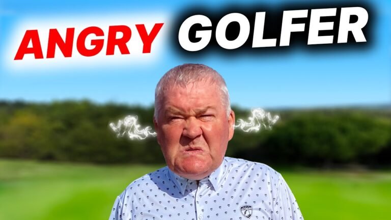 ANGRY GOLFER ALWAYS BLAMES ……