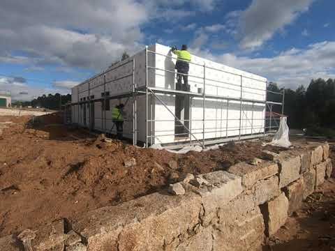Afbouw, Nature Houses voorbereiding, 3 Second Home Beurzen, Granieten muren voortgang, volop bouw!