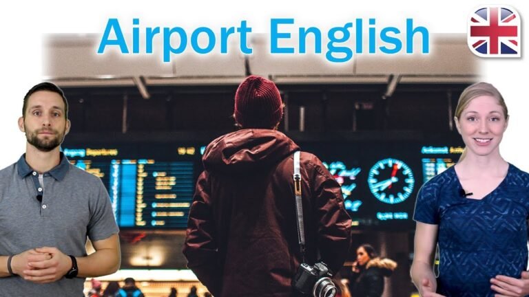 Airport English – At the Airport – Spoken English Lesson